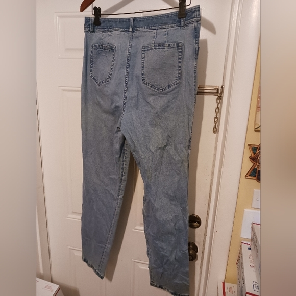 👖Dana Buchman High Rise Straight Leg 🛍High Waist&Sz 10👚KASPER Blouse.2 Gift! - Picture 3 of 8